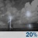 Thursday Night: A slight chance of showers and thunderstorms before 2am. Partly cloudy, with a low around 49. Thursday Night: Slight Chance Showers And Thunderstorms