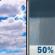 Sunday: Partly Sunny then Scattered Rain Showers