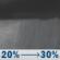 Tonight: A slight chance of rain showers before 11pm, then patchy fog between midnight and 2am, then a chance of rain showers and patchy fog. Mostly cloudy, with a low around 50. North wind around 5 mph. Chance of precipitation is 30%. New rainfall amounts less than a tenth of an inch possible. Tonight: Chance Rain Showers